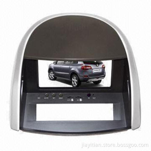 In-dash Car DVD Player, Suitable for Renault Keleos, with 7-inch screen and BT/TV/GPS/IPOD functions
